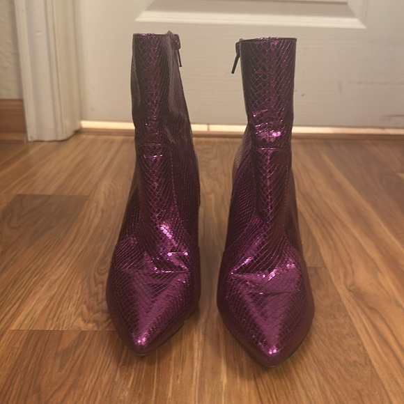 Purple INC Anila booties size 8.5 - Picture 3 of 5